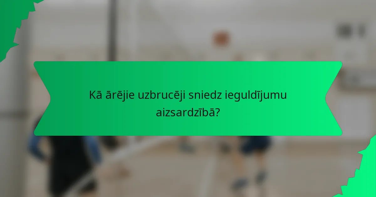 Kā ārējie uzbrucēji sniedz ieguldījumu aizsardzībā?